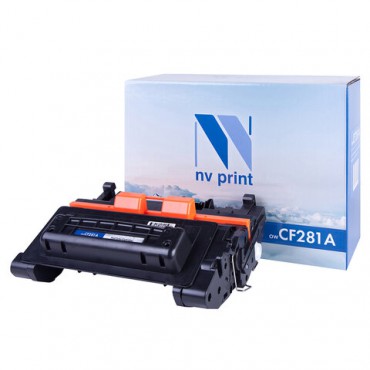 Картридж лазерный NV PRINT (NV-CF281A) для HP LJ M604dn/605dn/606dn, ресурс 10500 страниц