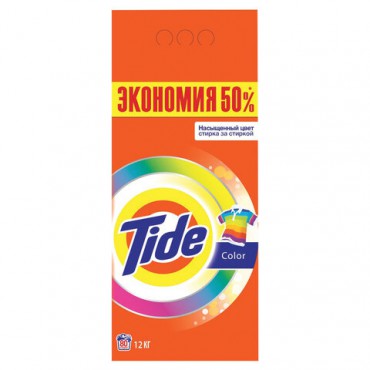 Стиральный порошок автомат 12 кг TIDE (Тайд) "Color", 8001841053356